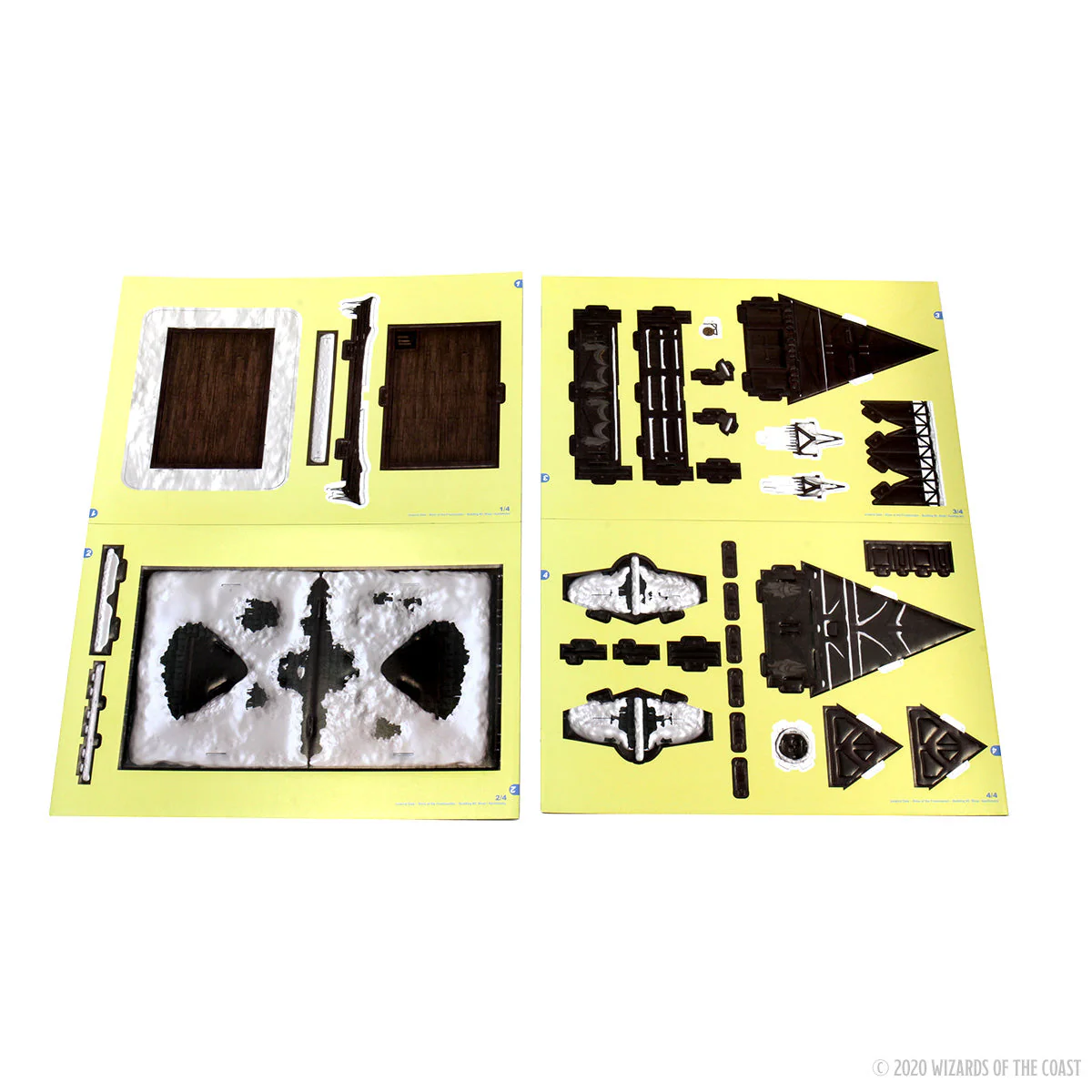 D&D: Icons of the Realms - Icewind Dale: Rime of the Frostmaiden - Ten Towns Papercraft Set - Image 4
