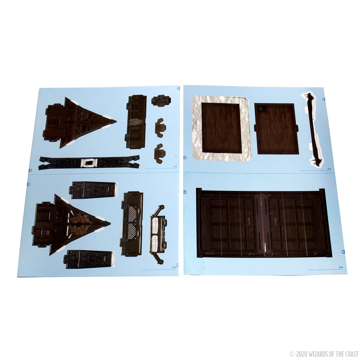 D&D: Icons of the Realms - Icewind Dale: Rime of the Frostmaiden - Ten Towns Papercraft Set - Image 5