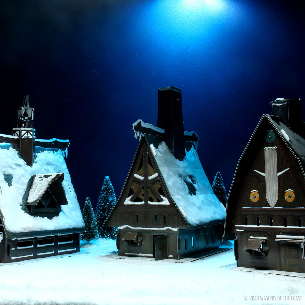 D&D: Icons of the Realms - Icewind Dale: Rime of the Frostmaiden - Ten Towns Papercraft Set - Image 7