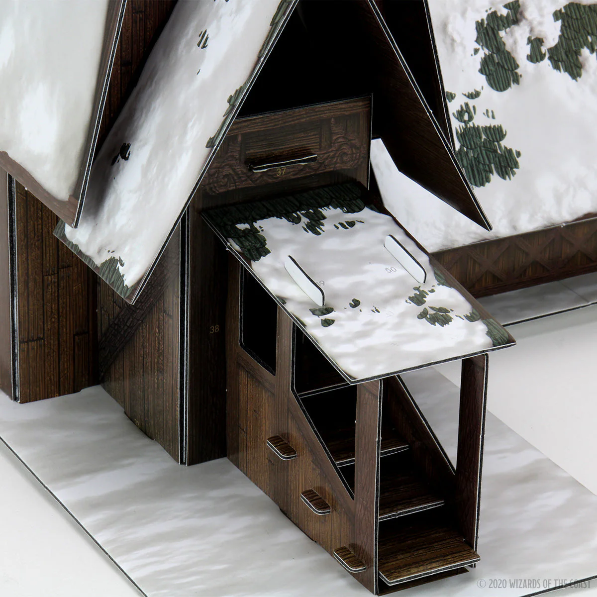 D&D: Icons of the Realms - Icewind Dale: Rime of the Frostmaiden - The Lodge Papercraft Set - Image 10