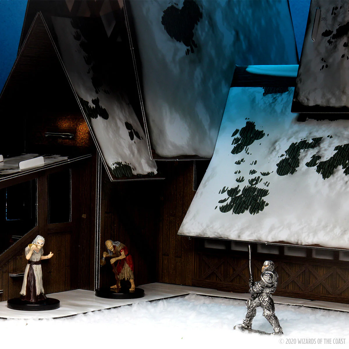 D&D: Icons of the Realms - Icewind Dale: Rime of the Frostmaiden - The Lodge Papercraft Set - Image 12