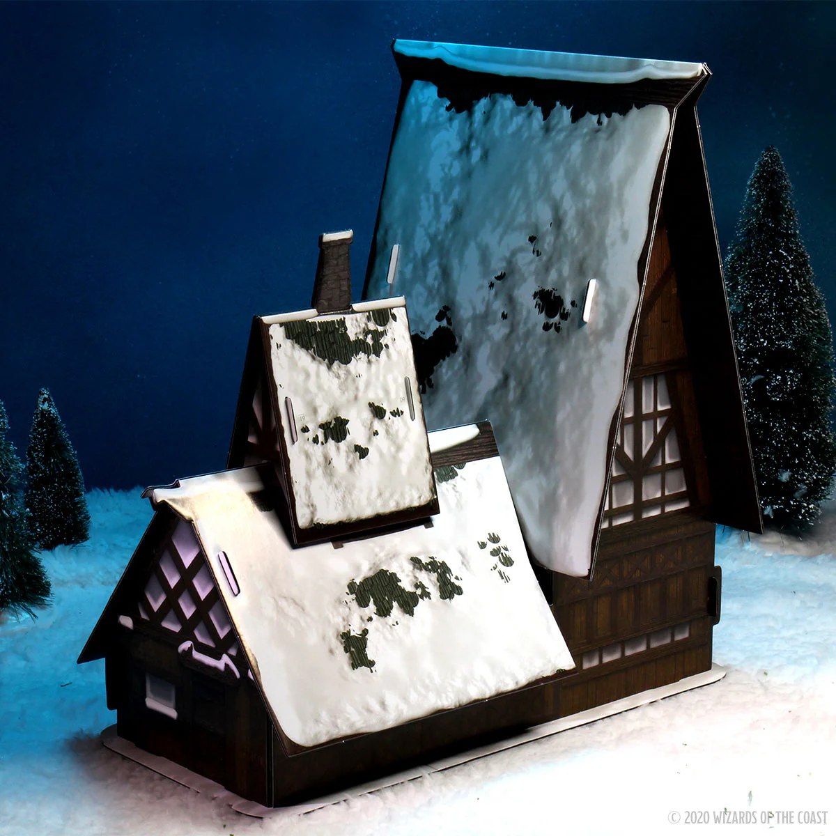D&D: Icons of the Realms - Icewind Dale: Rime of the Frostmaiden - The Lodge Papercraft Set - Image 13