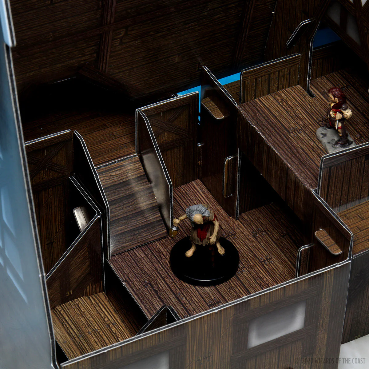 D&D: Icons of the Realms - Icewind Dale: Rime of the Frostmaiden - The Lodge Papercraft Set - Image 15