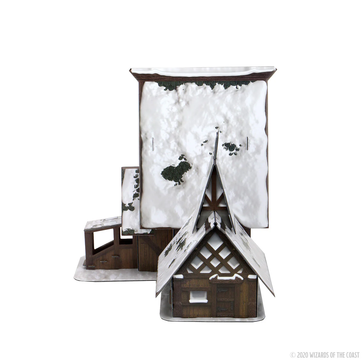 D&D: Icons of the Realms - Icewind Dale: Rime of the Frostmaiden - The Lodge Papercraft Set - Image 2