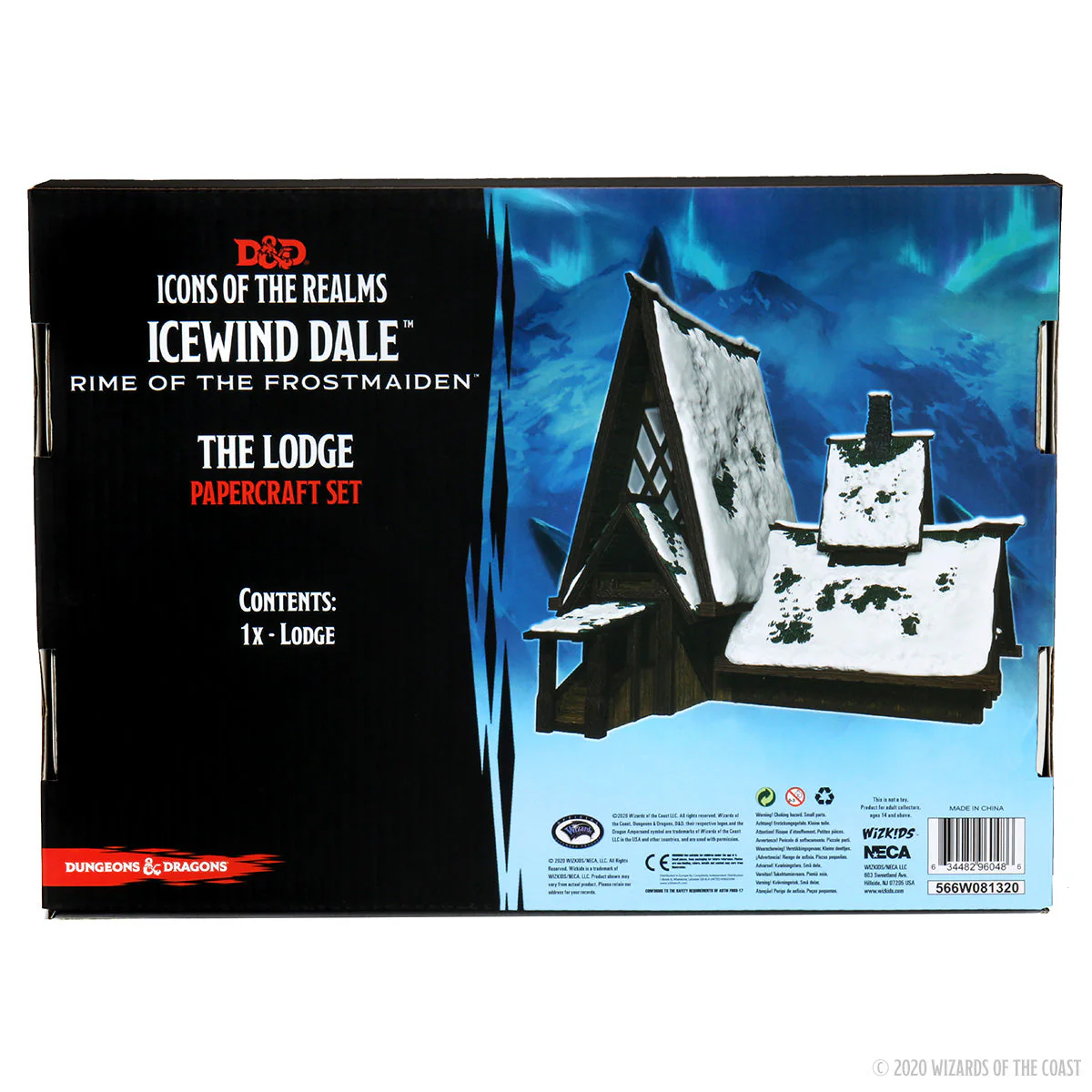 D&D: Icons of the Realms - Icewind Dale: Rime of the Frostmaiden - The Lodge Papercraft Set - Image 20