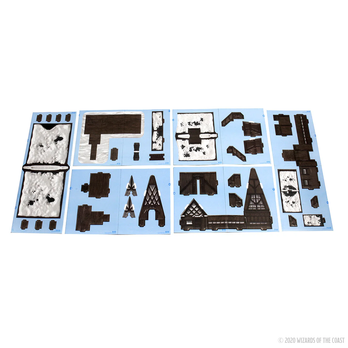 D&D: Icons of the Realms - Icewind Dale: Rime of the Frostmaiden - The Lodge Papercraft Set - Image 21