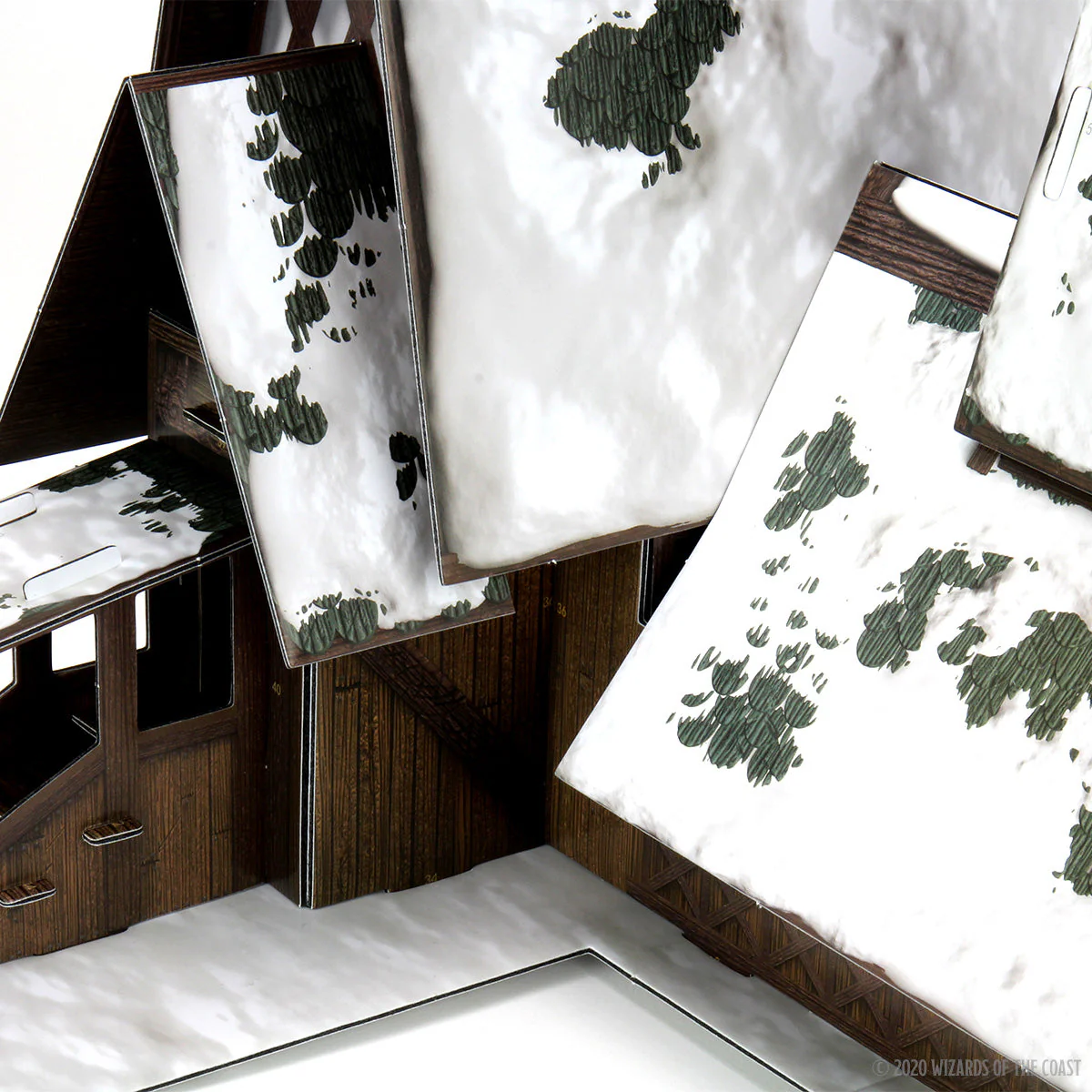 D&D: Icons of the Realms - Icewind Dale: Rime of the Frostmaiden - The Lodge Papercraft Set - Image 3