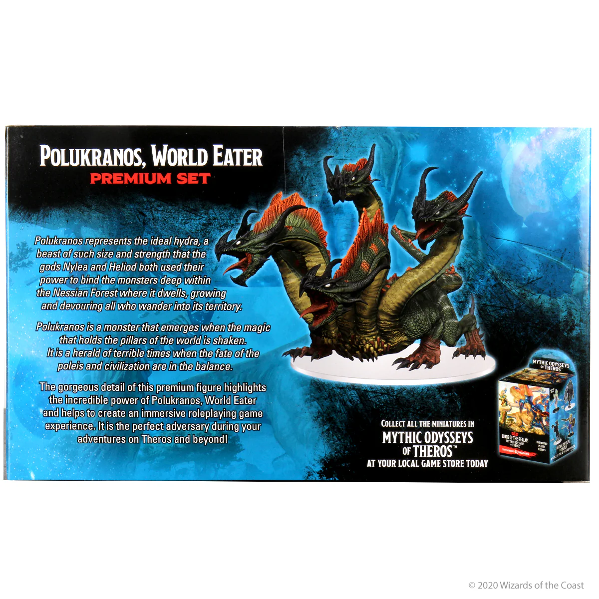 D&D: Icons of the Realms - Mythic Odysseys of Theros - Polukranos, World Eater Premium Figure - Image 4