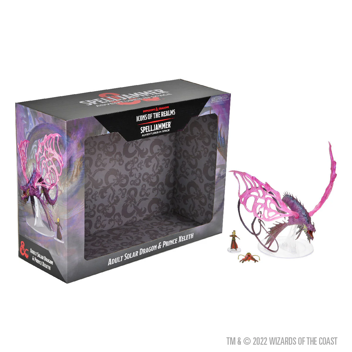 D&D: Icons of the Realms -  Spelljammer Adventures in Space - Adult Solar Dragon & Prince Xeleth - Image 3