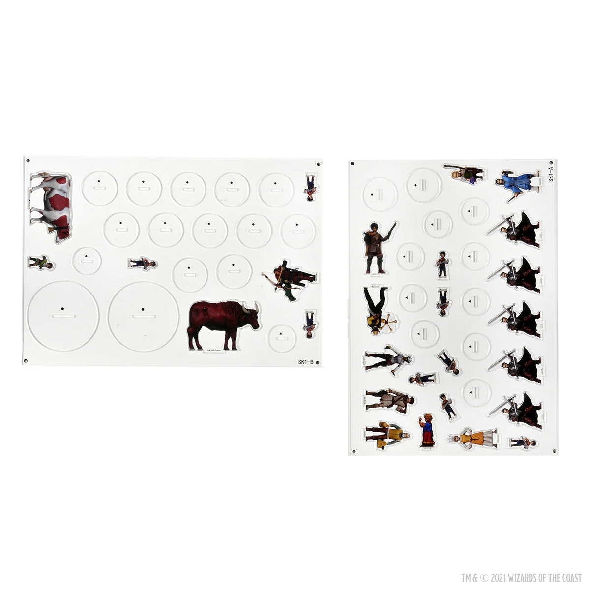 D&D: Idols of the Realms - Essentials 2D Miniatures - Sidekick Pack - Image 3