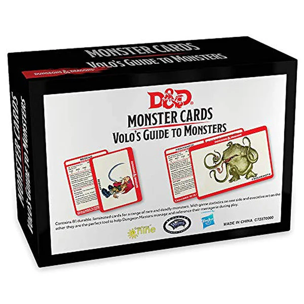 D&D: Monster Cards - Volo's Guide to Monsters - Image 2