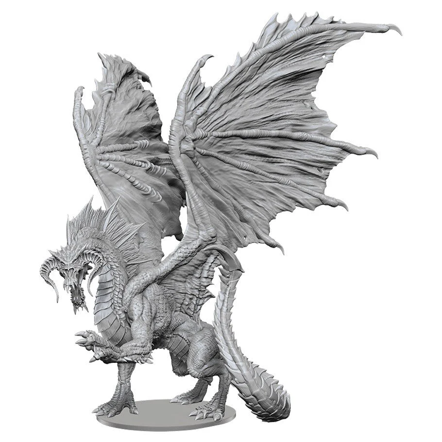 D&D: Nolzur's Marvelous Miniatures - Adult Black Dragon - Image 2