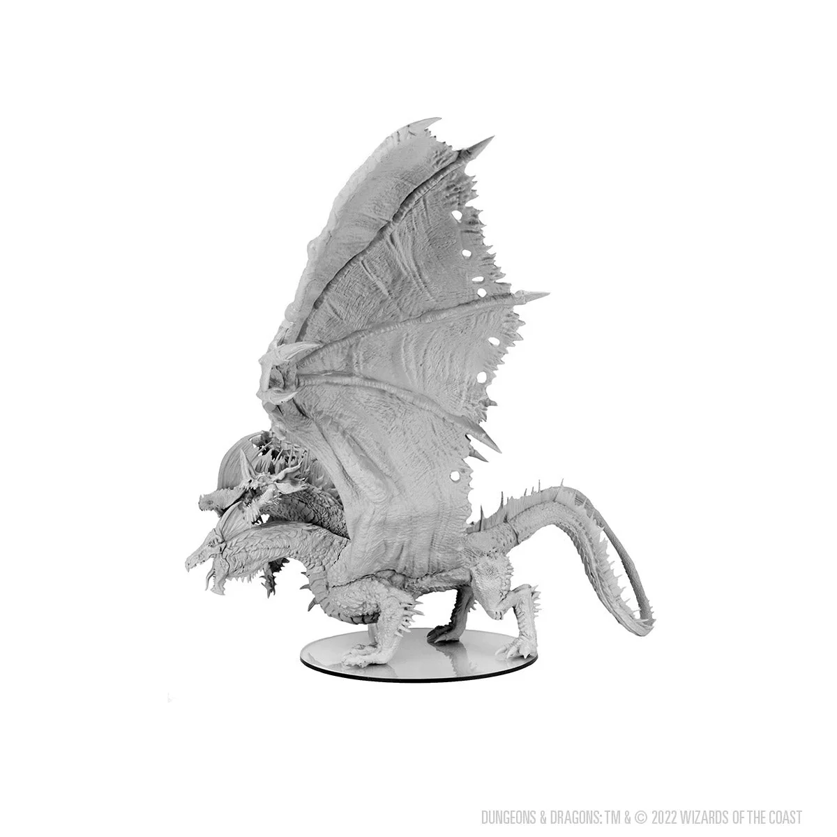 D&D: Nolzur's Marvelous Miniatures - Gargantuan Tiamat (Unpainted) - Image 4