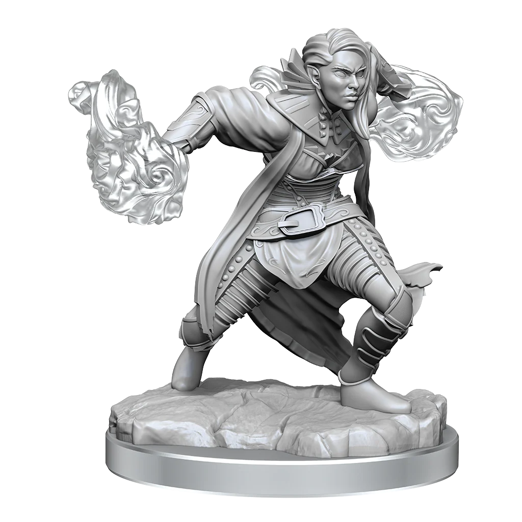 D&D: Nolzur's Marvelous Miniatures - Half-Elf Warlock - Image 3