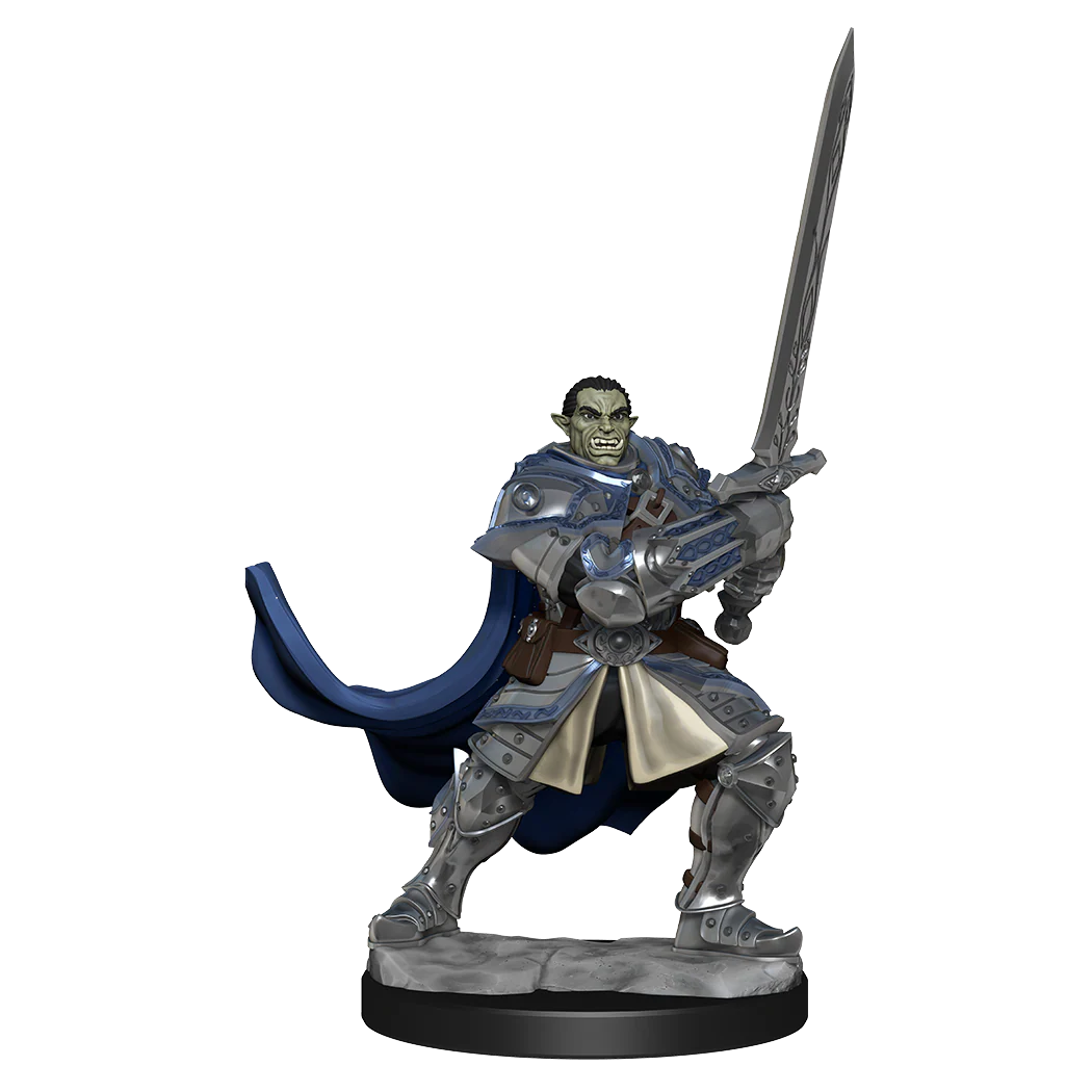 D&D: Nolzur's Marvelous Miniatures - Half-Orc Paladin Male - Image 2