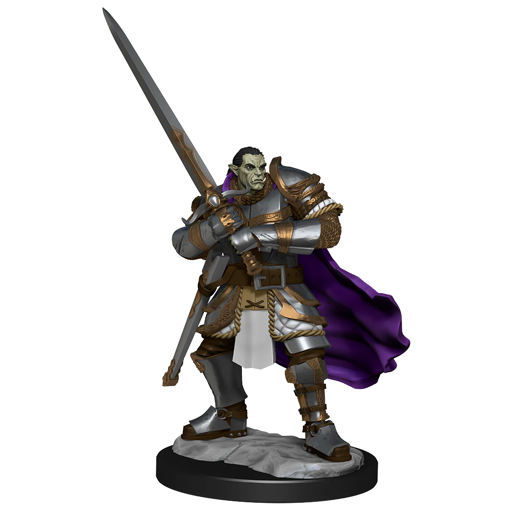 D&D: Nolzur's Marvelous Miniatures - Half-Orc Paladin Male - Image 4