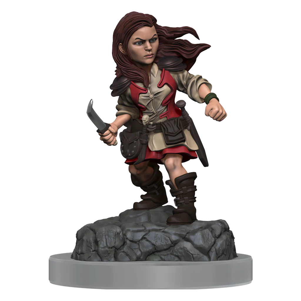 D&D: Nolzur's Marvelous Miniatures - Halfling Rogue Female - Image 2
