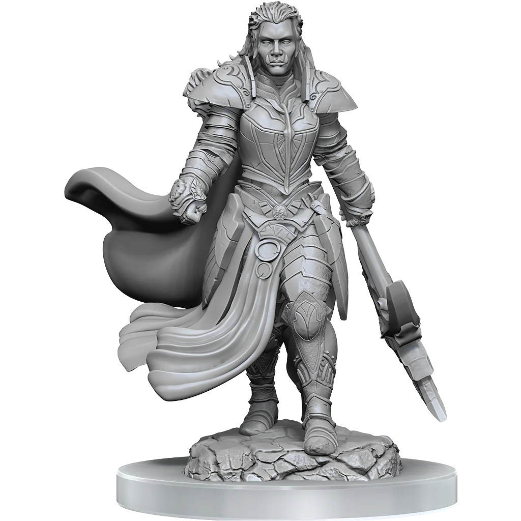 D&D: Nolzur's Marvelous Miniatures - Orc Fighter Female - Image 3