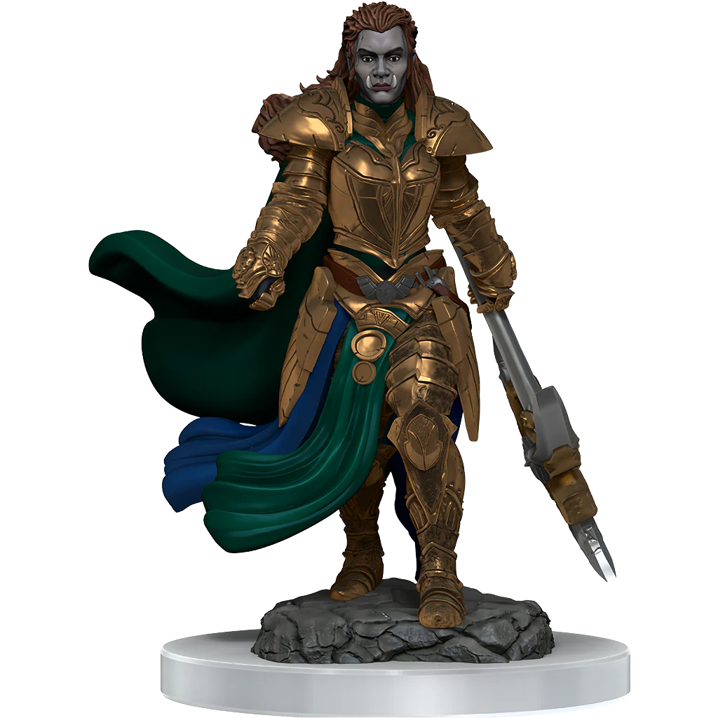 D&D: Nolzur's Marvelous Miniatures - Orc Fighter Female - Image 4