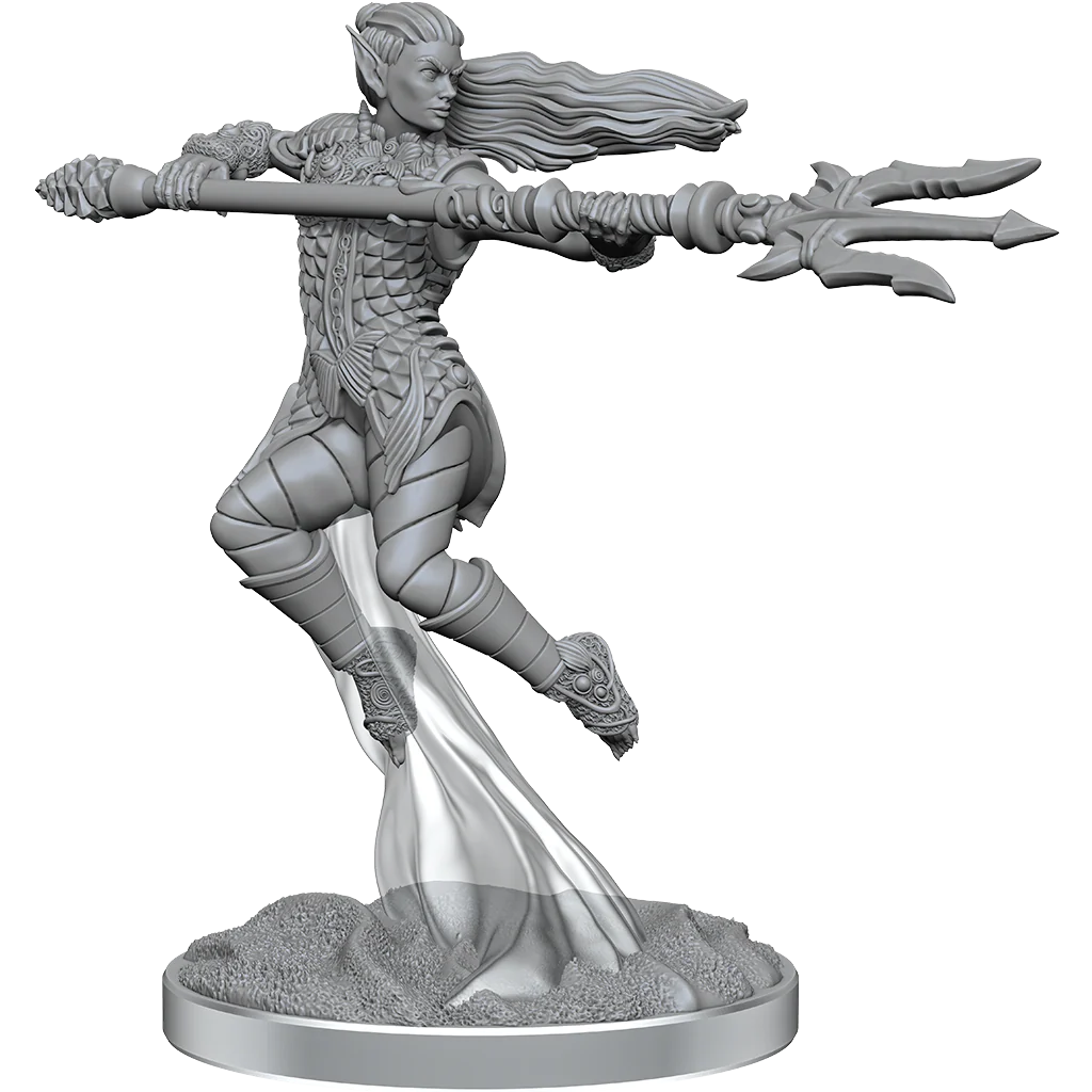 D&D: Nolzur's Marvelous Miniatures - Sea Elf Fighters - Image 3