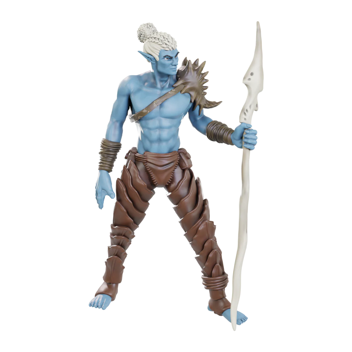 D&D: Nolzur's Marvelous Miniatures - Sea Elf Leader - Image 2