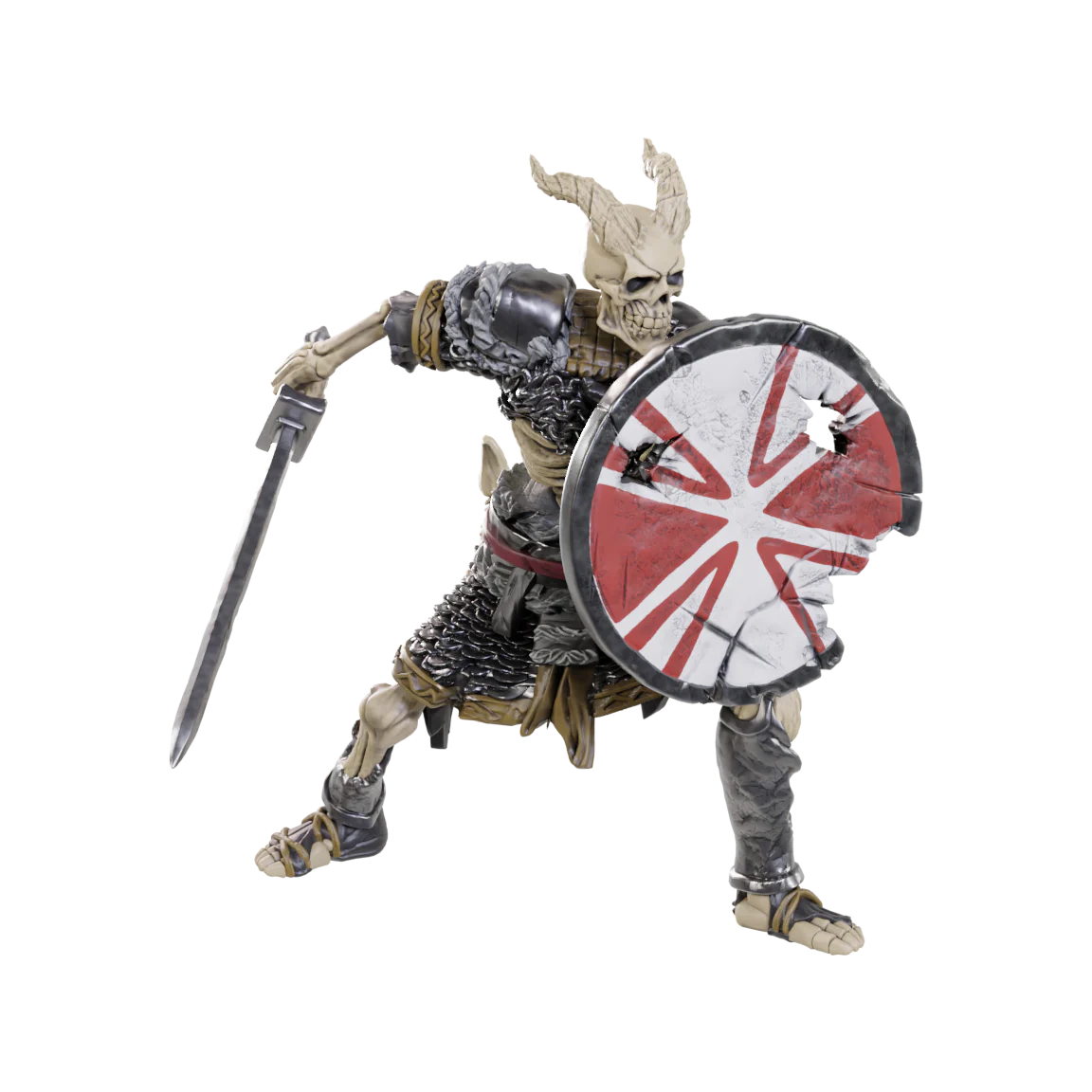 D&D: Nolzur's Marvelous Miniatures - Tiefling Skeleton - Image 2