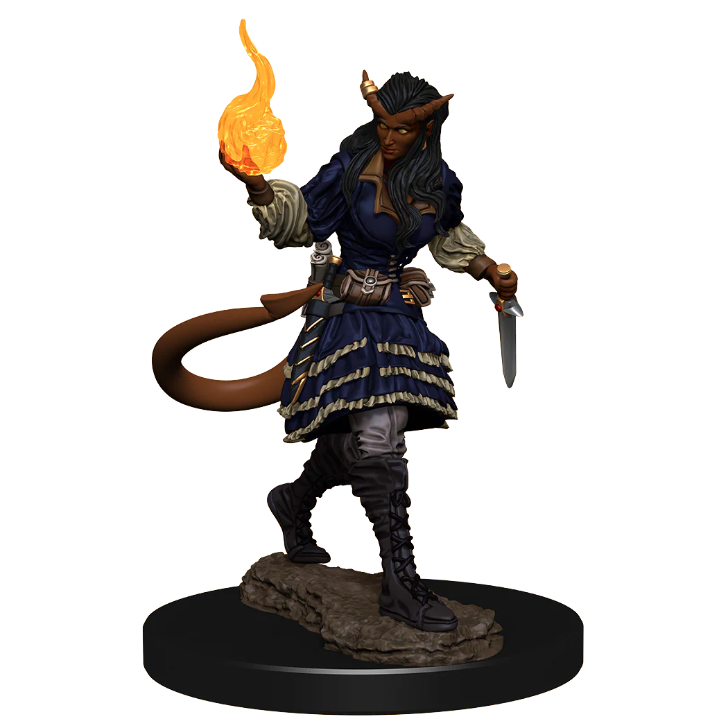 D&D: Nolzur's Marvelous Miniatures - Tiefling Sorcerer Female - Image 2