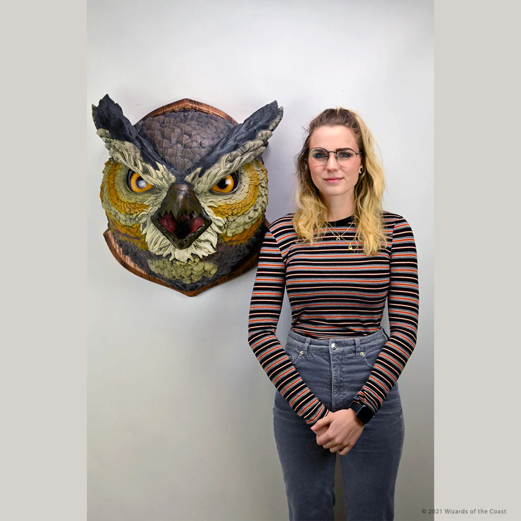 D&D Replicas of the Realms: Owlbear Trophy Plaque - Image 2