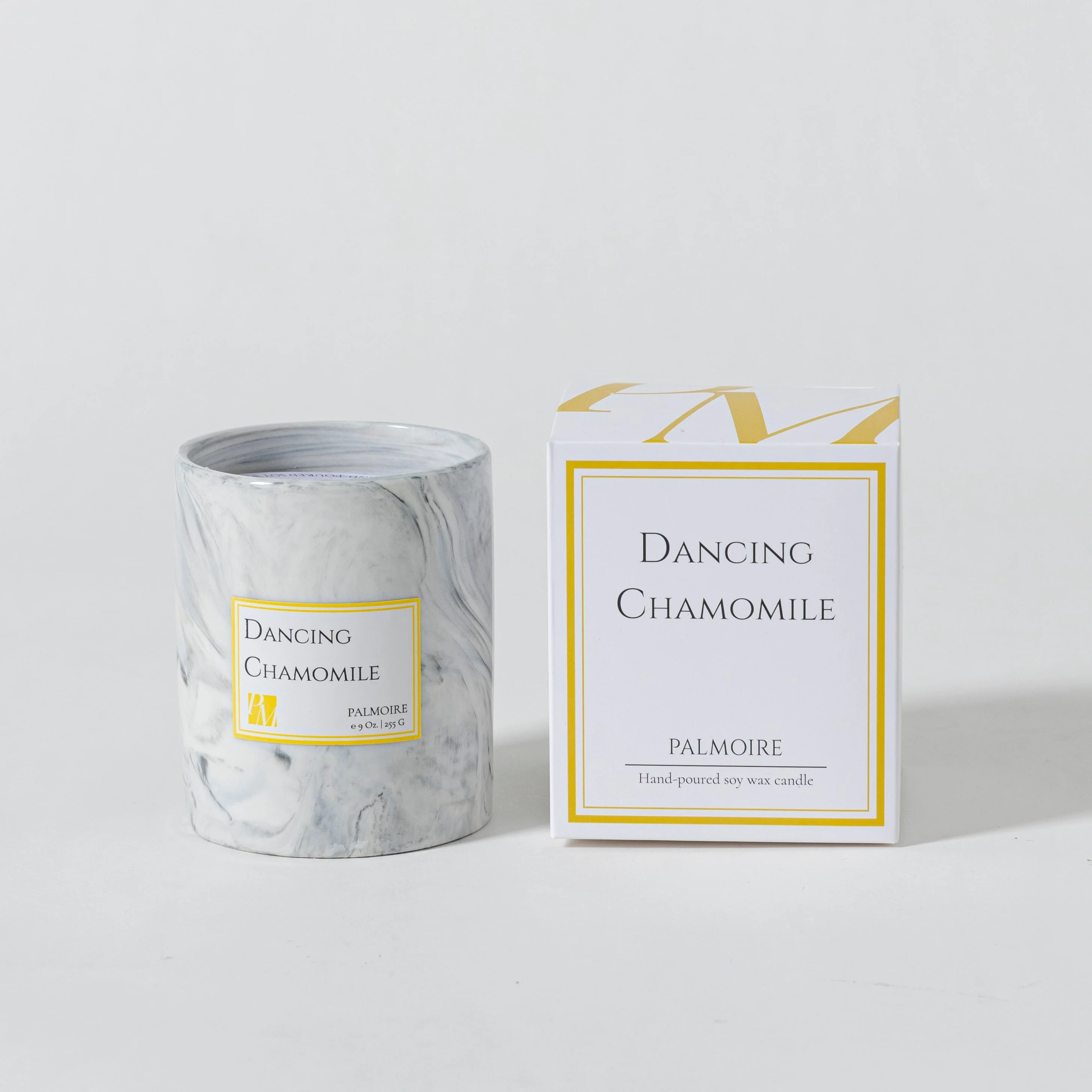 Dancing Chamomile Soy Wax Candle by PALMOIRE - Image 2