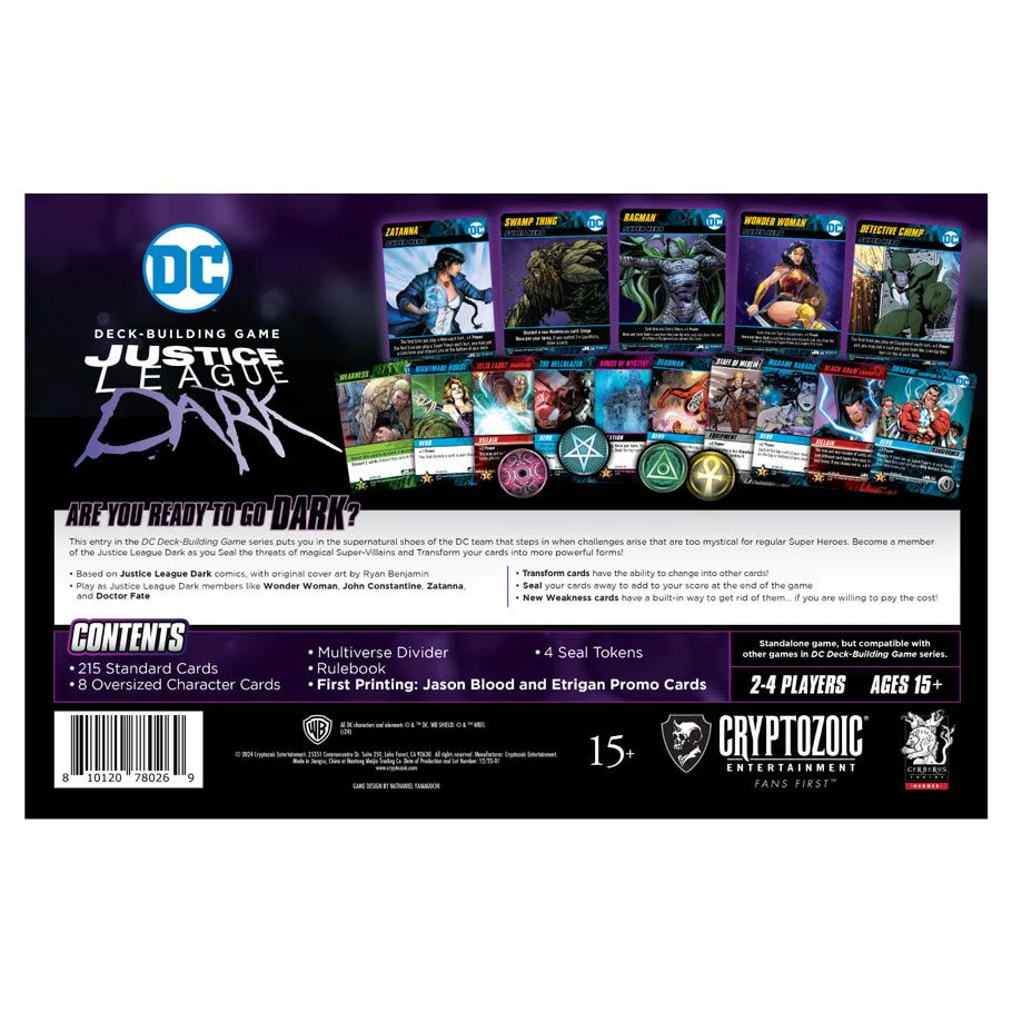 DC Deck-Building Game: Justice League Dark - Image 2