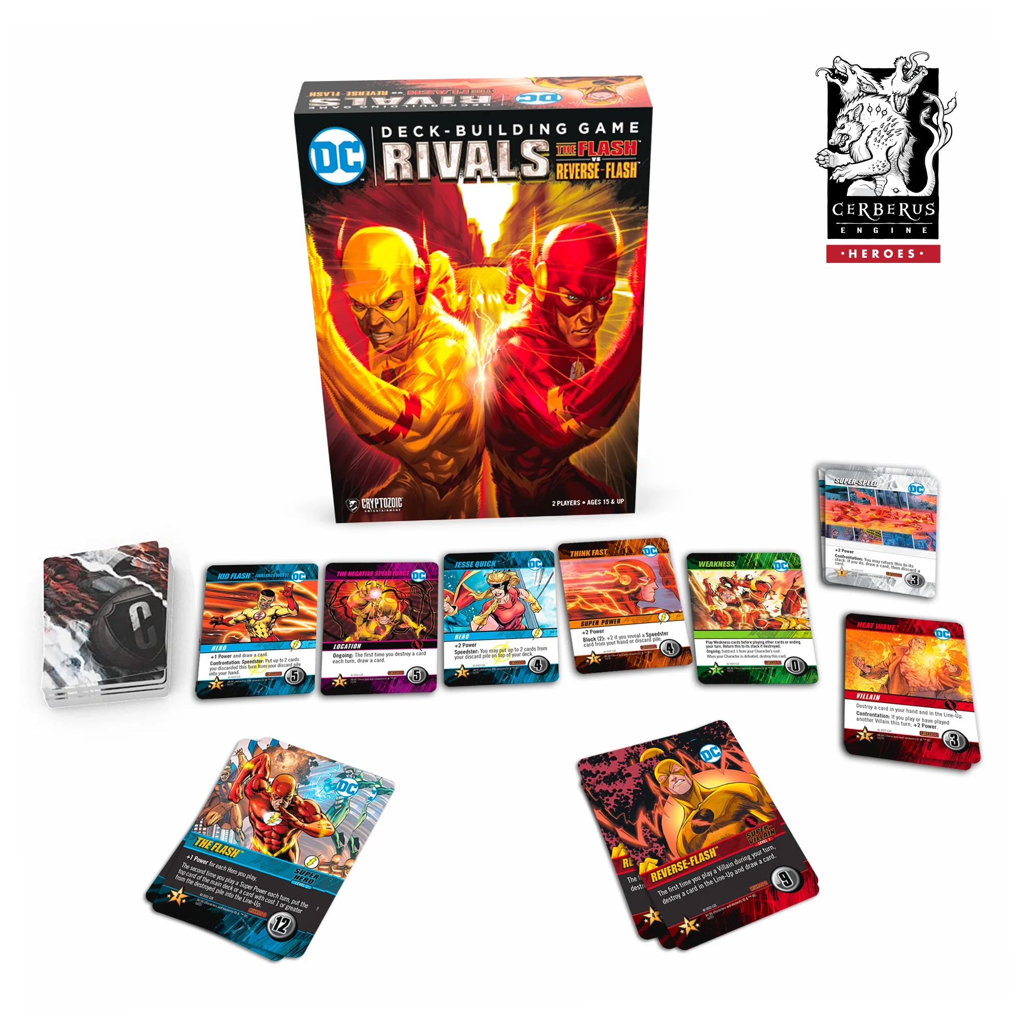 DC Deck-Building Game: Rivals - The Flash vs. Reverse-Flash - Image 2