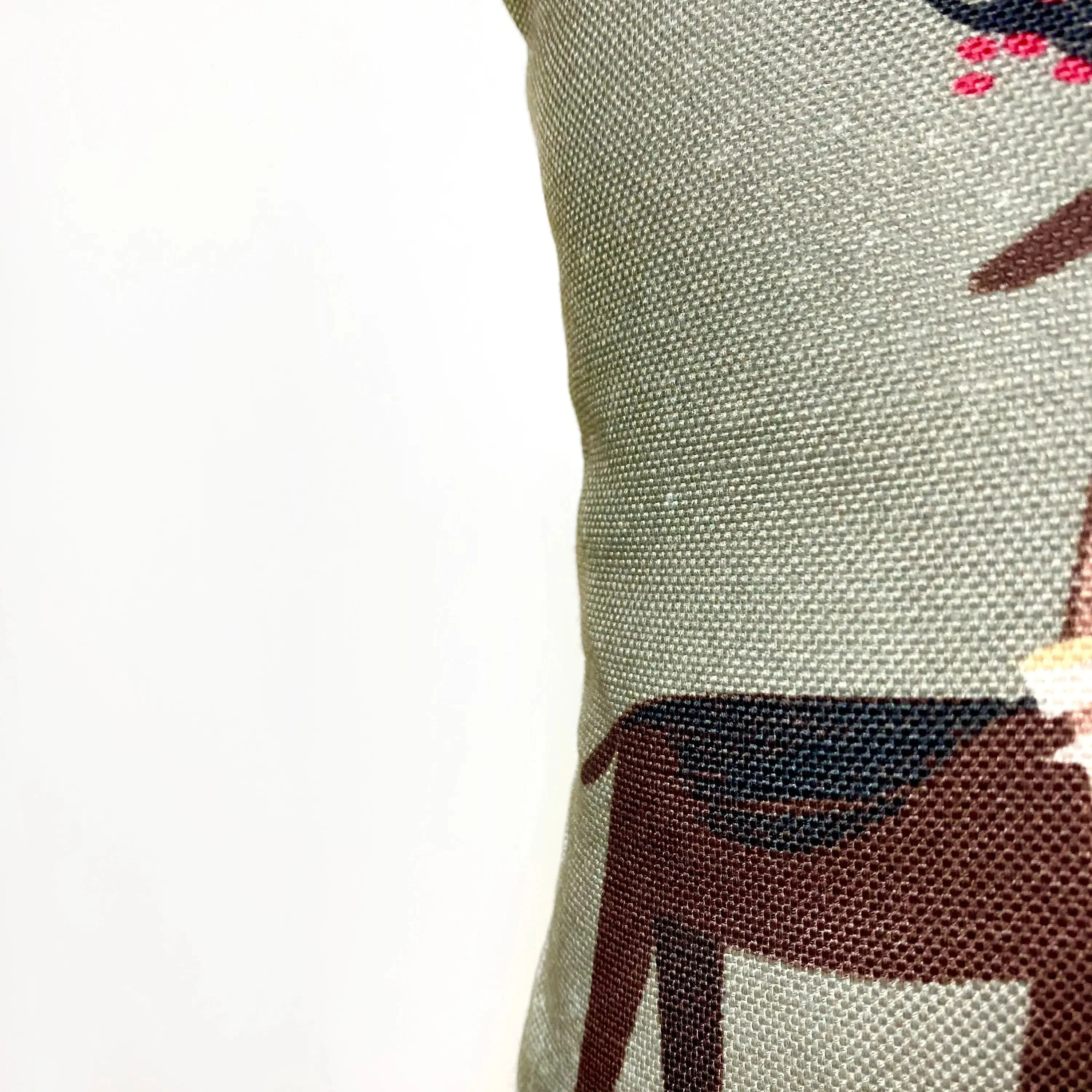 Decked out Christmas Reindeer Throw Pillow Cover | 20x10 | Primitive Christmas Decor | Primitive Decor | Luxury Home Decor | Luxury Decor by UniikPillows - Image 3