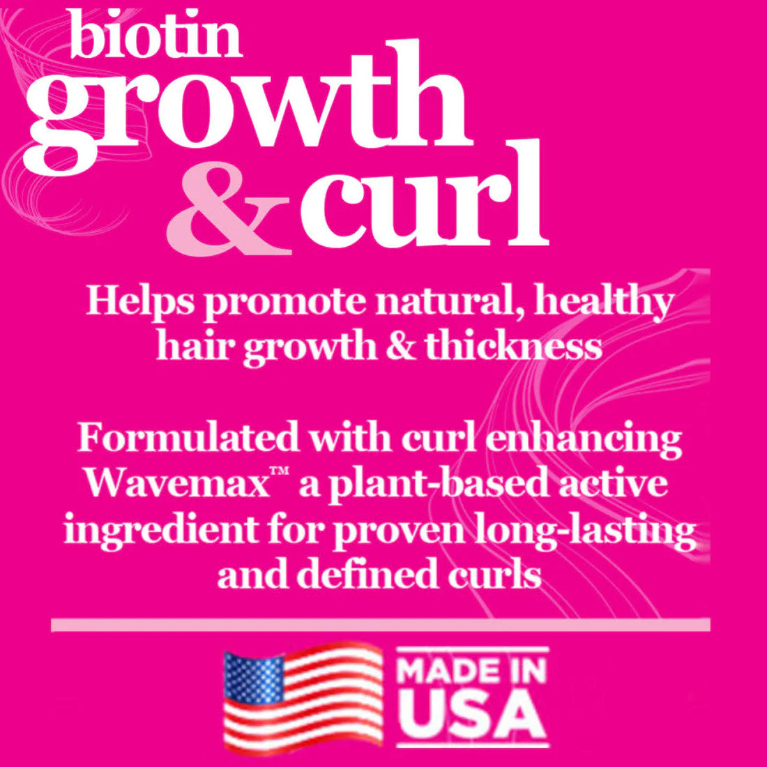Difeel Growth and Curl Biotin Shampoo 33.8 oz. by difeel - find your natural beauty - Image 3