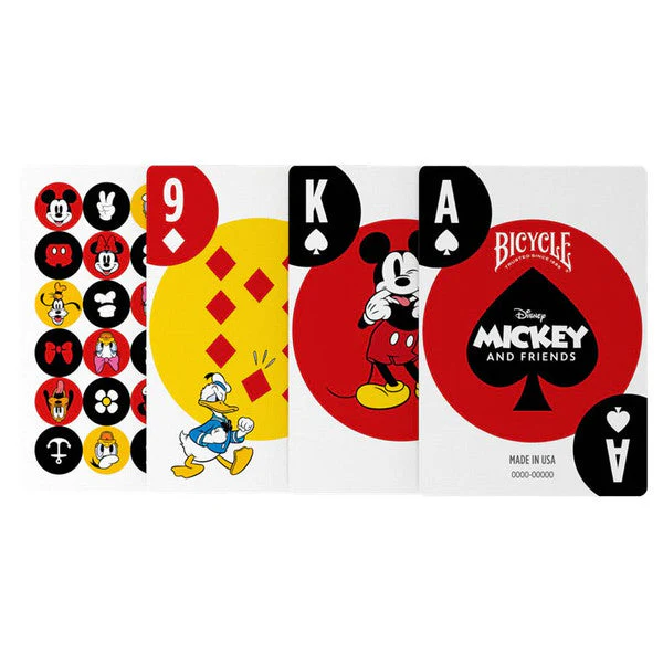 Disney Mickey and Friends Playing Cards by Bicycle - Image 2