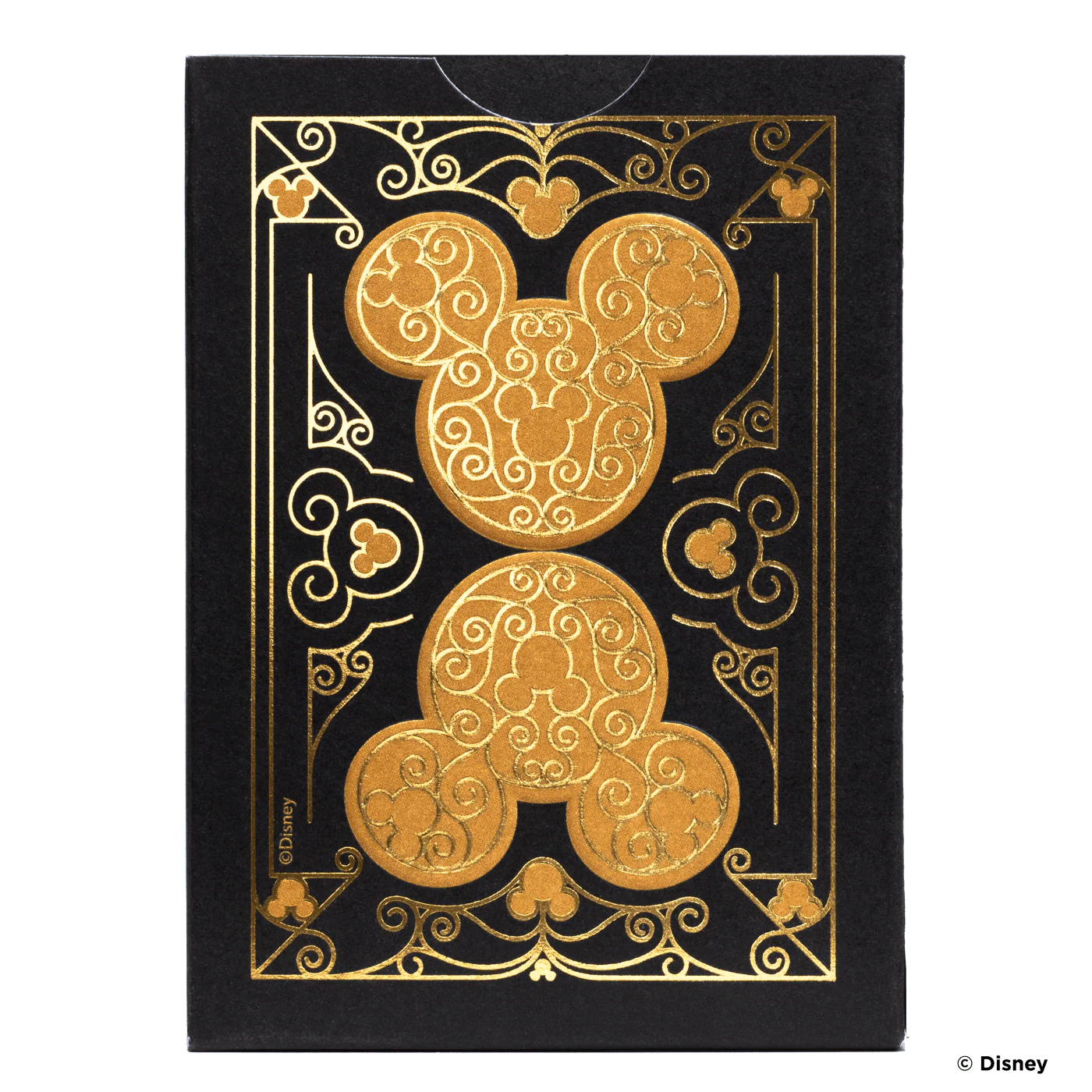 Disney Mickey Mouse inspired Black and Gold Playing Cards - Image 3
