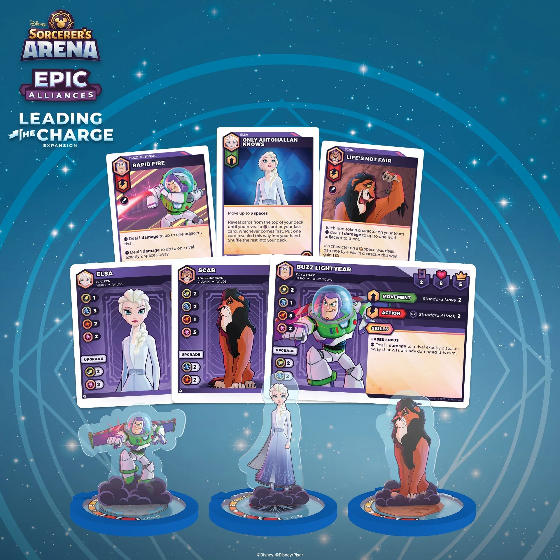 Disney Sorcerer's Arena: Epic Alliances - Leading the Charge Expansion 3 - Image 2
