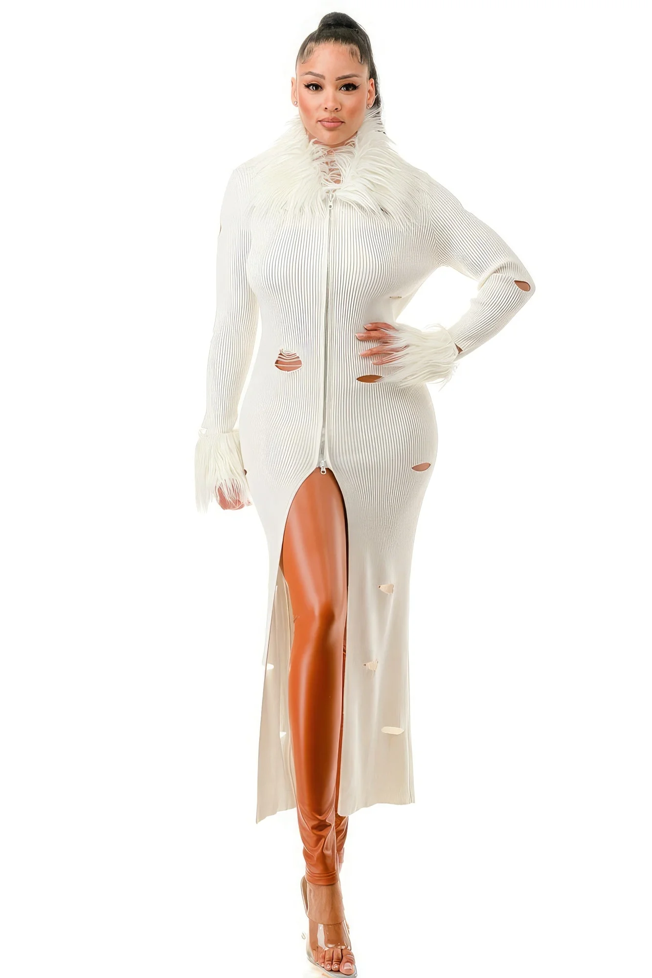 Diva Mode Cardigan Dress - Image 2
