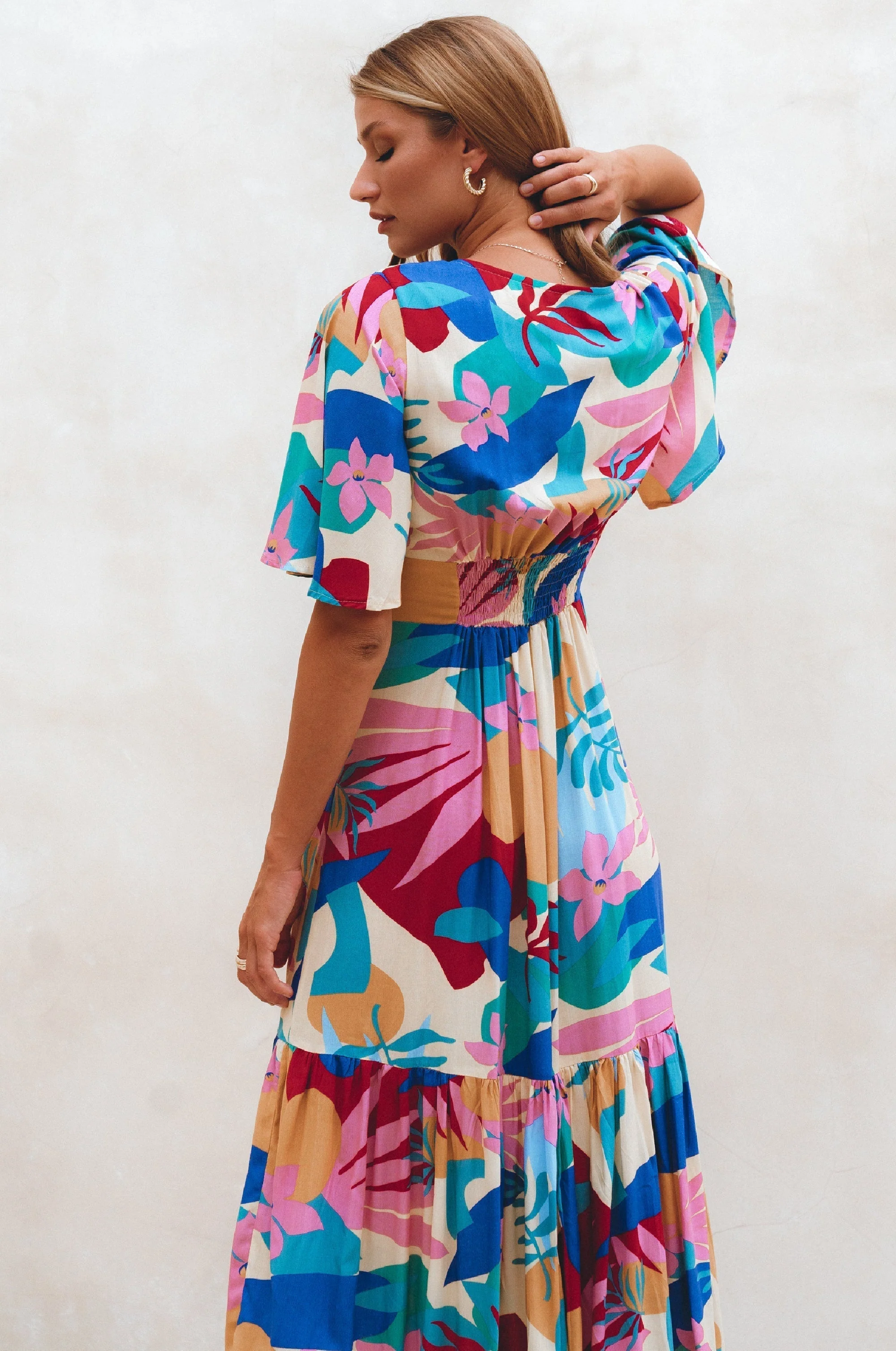 Donna Button Down Midi Dress by ELF - Image 30