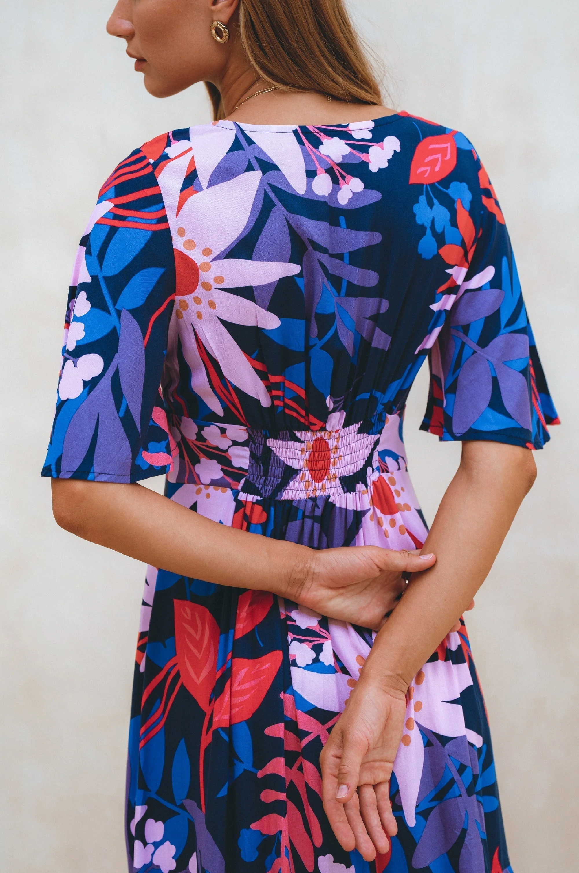 Donna Button Down Midi Dress by ELF - Image 8