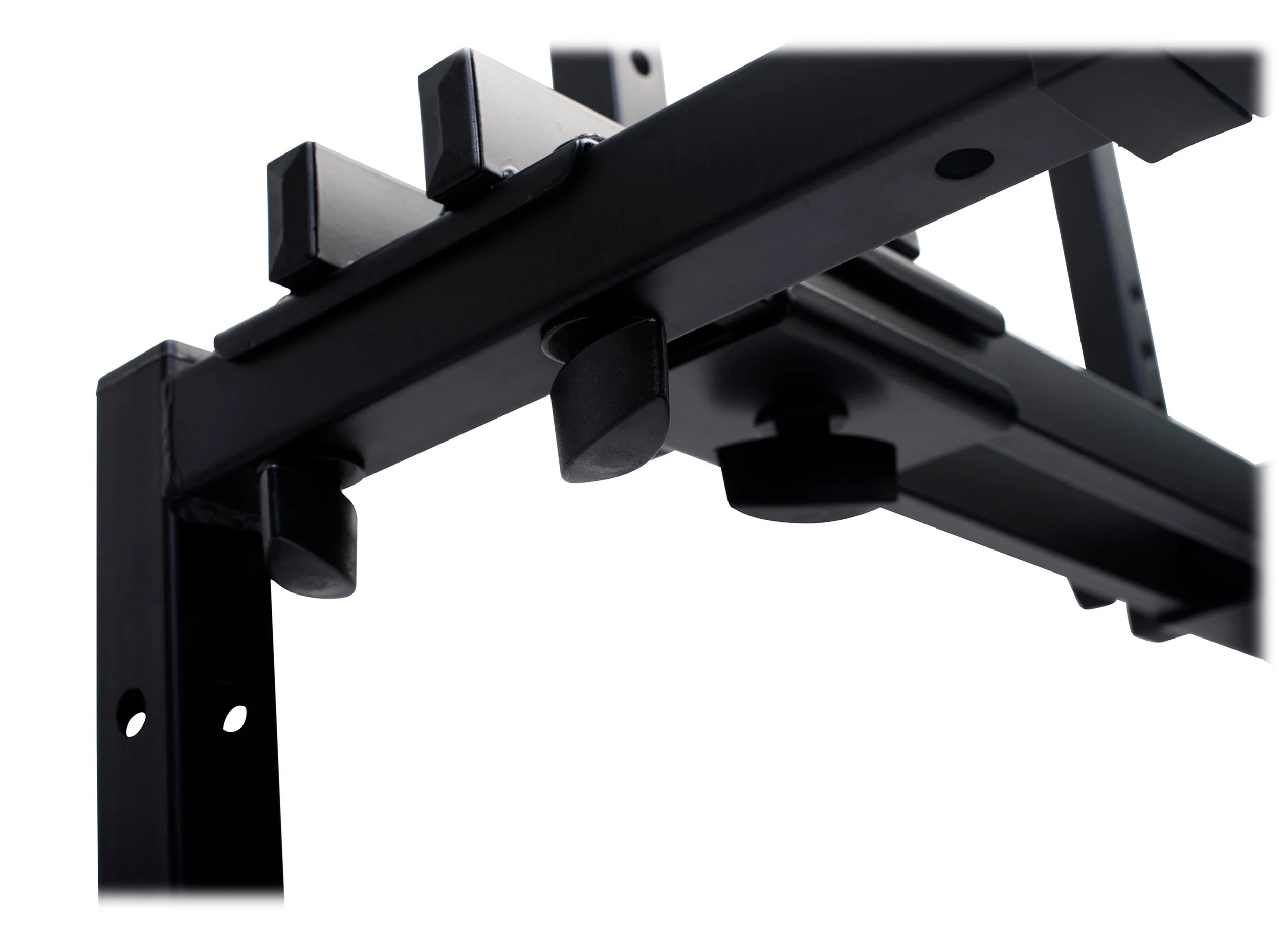 Double Piano Keyboard & Laptop Stand by GRIFFIN - 2 Tier/Dual Portable Studio Mixer Rack for Turntables, DJ Coffins, Speakers, Digital Music Gear by GeekStands.com - Image 8