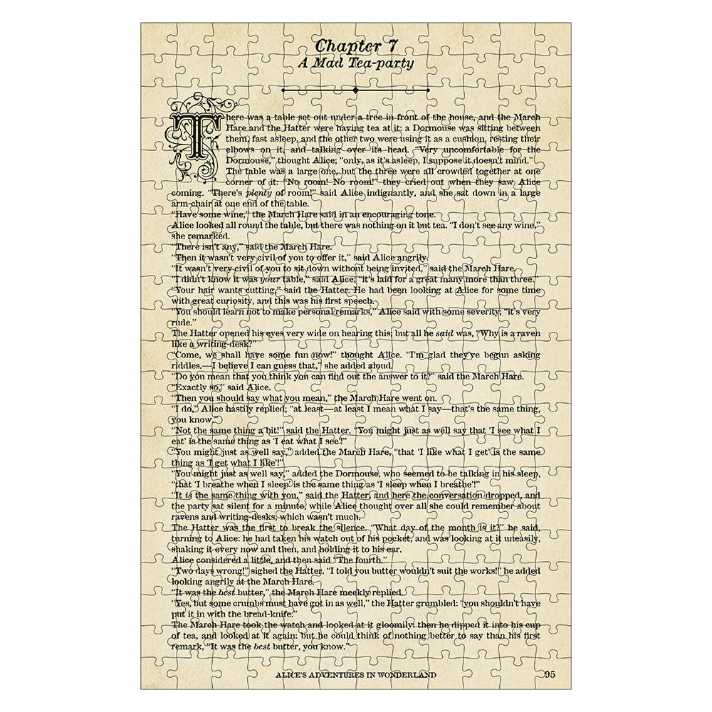 Double-Sided Puzzle: Alice in Wonderland - Image 3