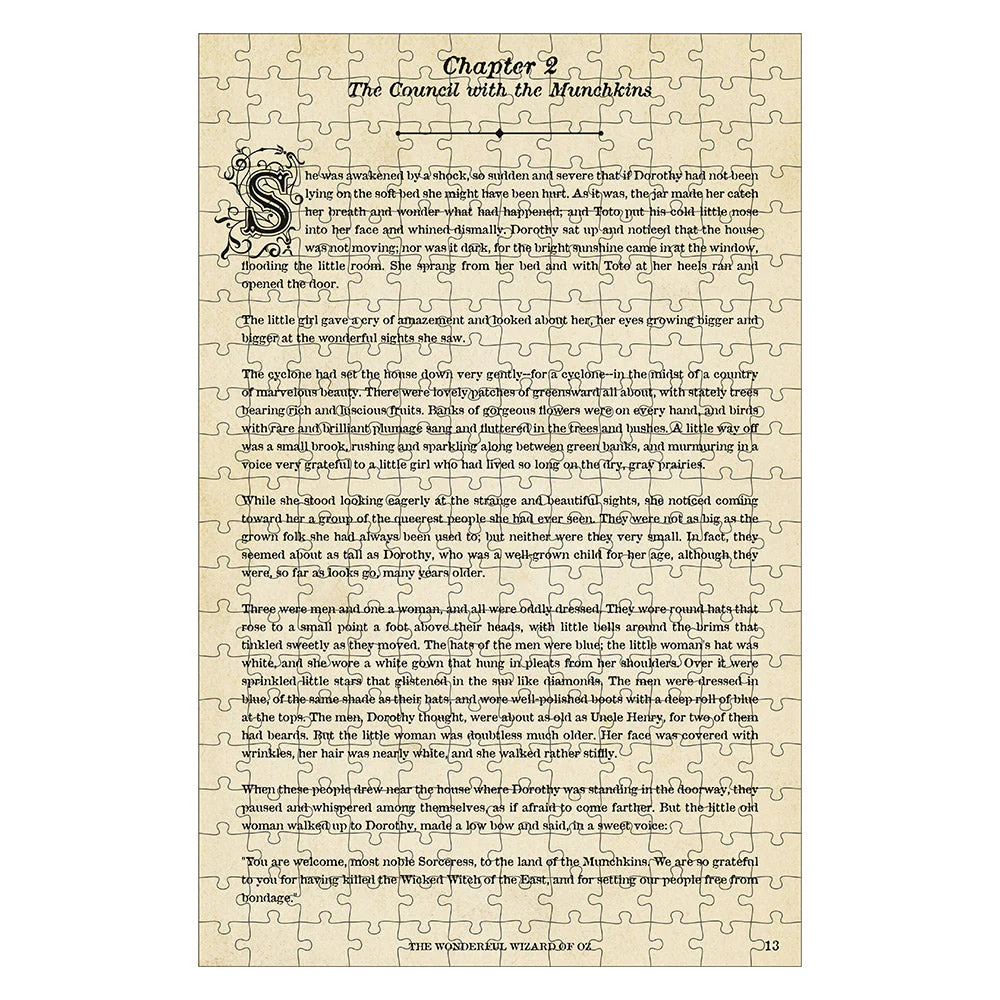 Double-Sided Puzzle: The Wonderful Wizard of Oz - Image 3