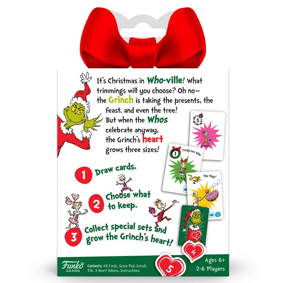 Dr. Seuss: Grinch Grow Your Heart - Card Game - Image 2