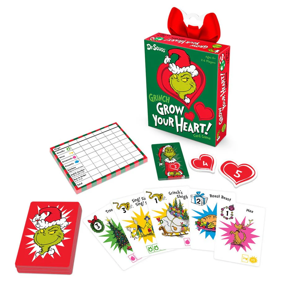 Dr. Seuss: Grinch Grow Your Heart - Card Game - Image 3