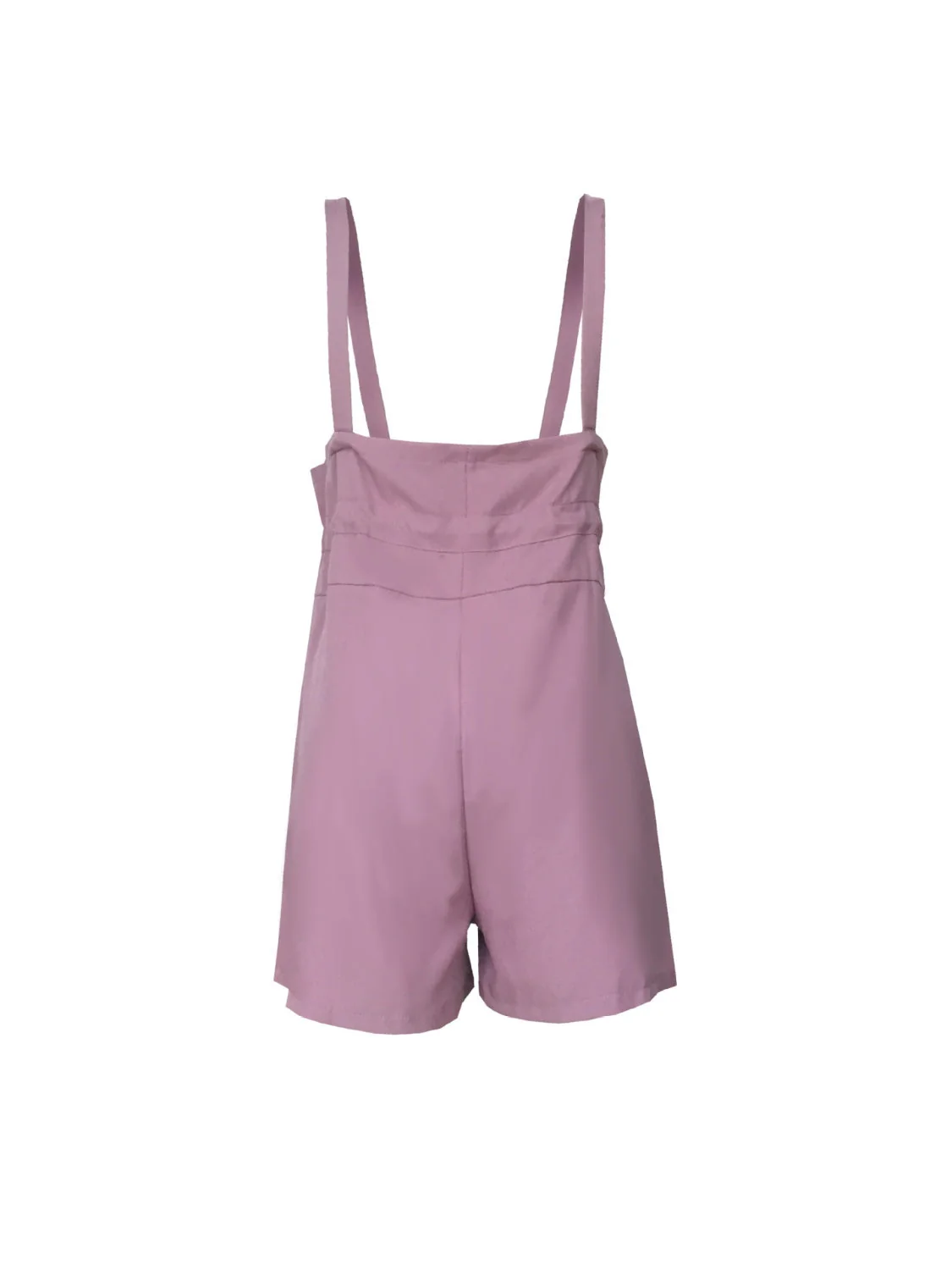 Drawstring Wide Strap Overalls with Pockets - Image 10