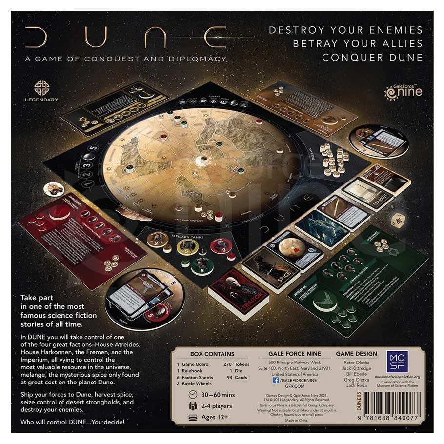 Dune: A Game of Conquest & Diplomacy (Film Version) - Image 2