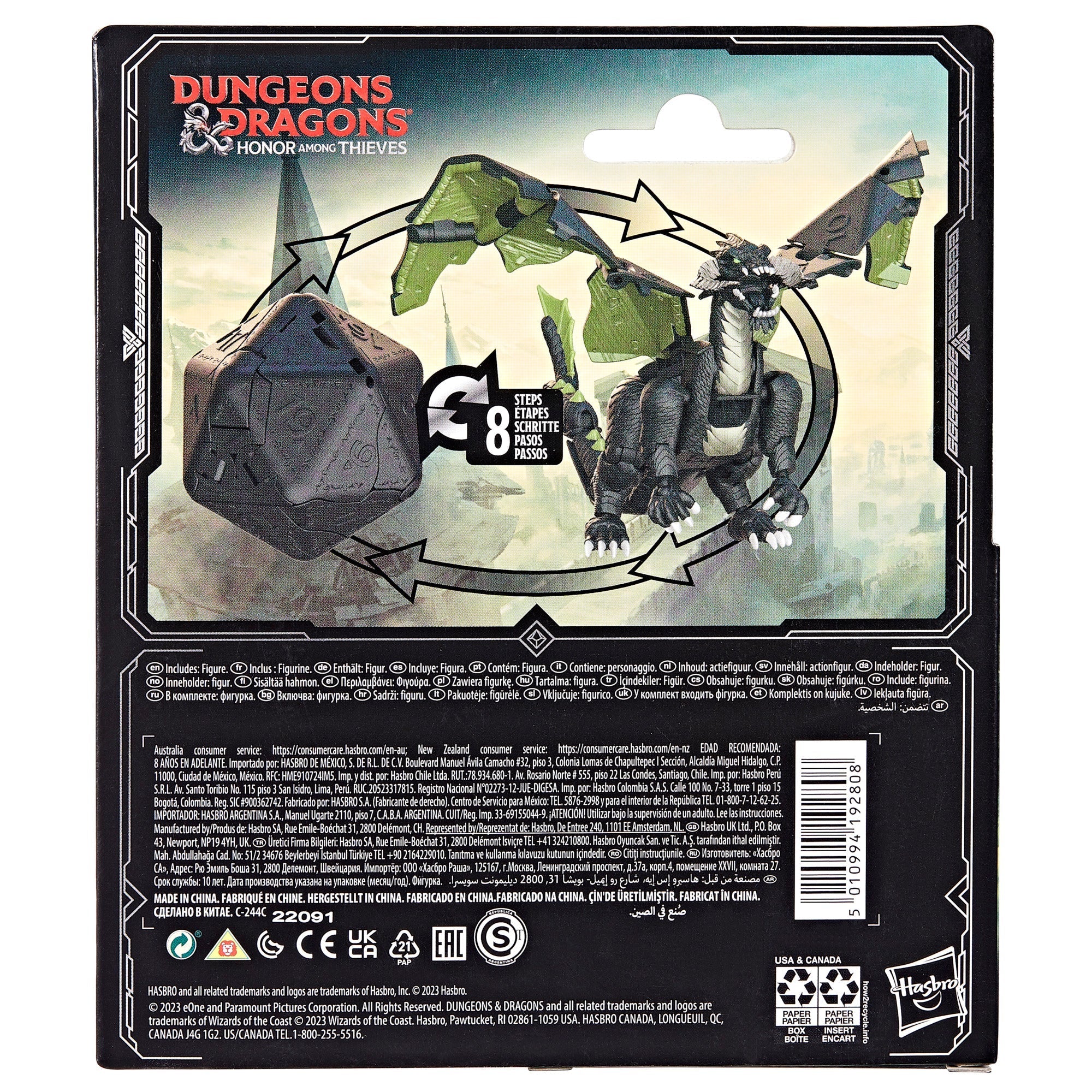 Dungeons & Dragons: Honor Among Thieves - Dicelings - Black Dragon Rakor - Image 2