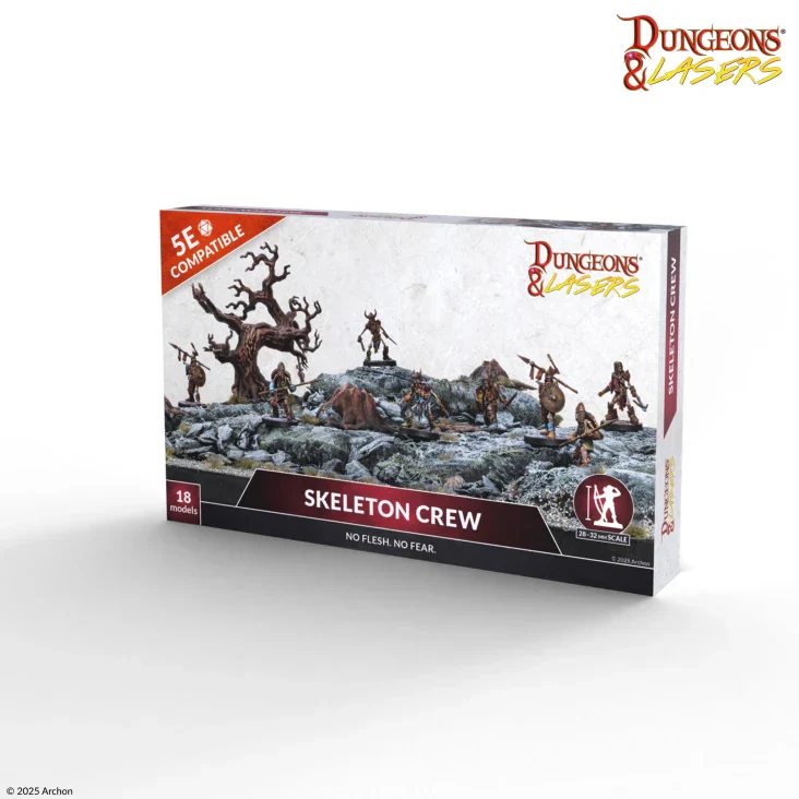 Dungeons & Lasers: Caves Series - Skeleton Crew - Image 5