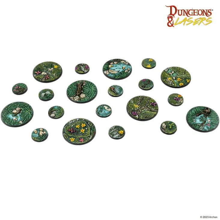 Dungeons & Lasers: Detailed Bases Pack - Image 2