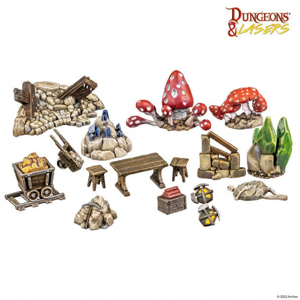 Dungeons & Lasers: Dwarven Mine Props - Image 3